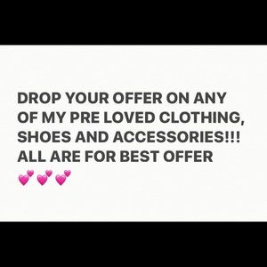 SALE!!! ANY FOR BEST OFFER!